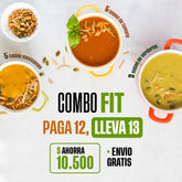 Combo Fit Sopas | Paga 12 Lleva 13